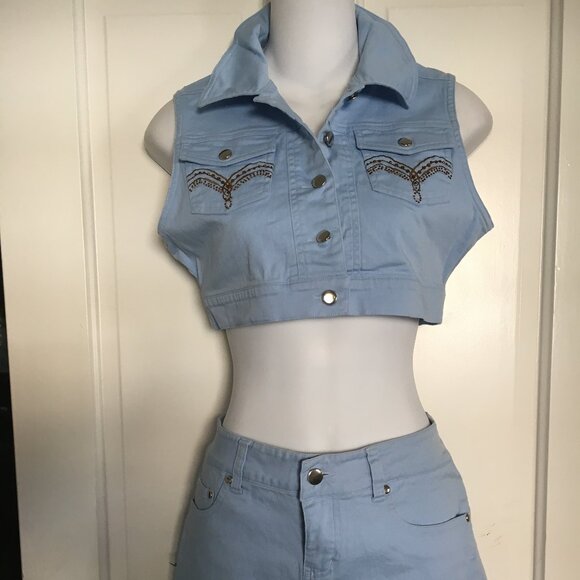 100% brand new short jacket with matching pant/skirt for sale - Picture 2 of 10